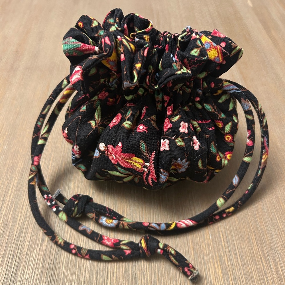 Vera Bradley Ming Drawstring Cosmetic/Jewelry Bag